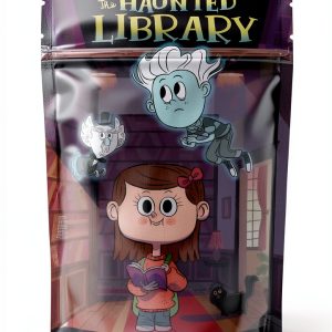 The Haunted Library: A Children's Ghost Story by Grosset & Dunlap-0