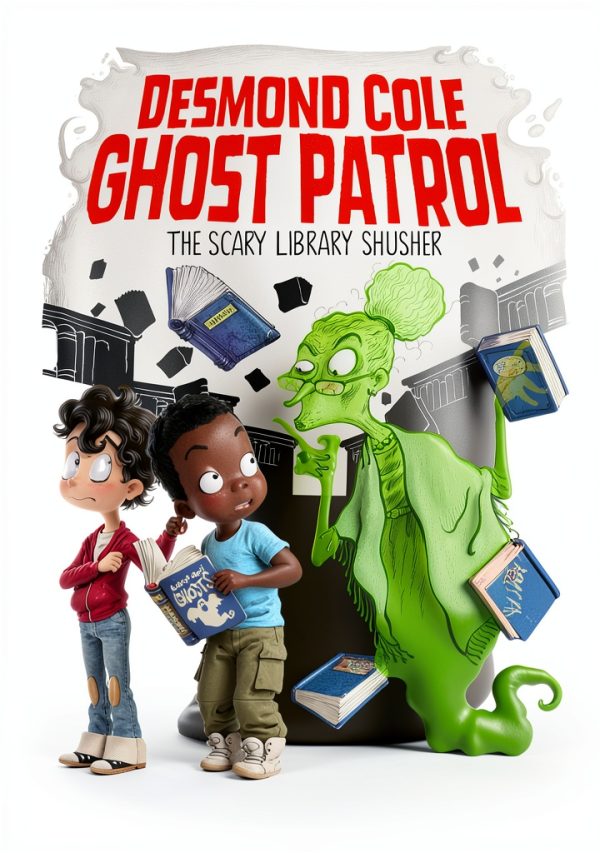 Desmond Cole Ghost Patrol: Book 5, Illustrated Edition for Kids-0