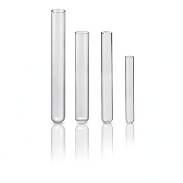 Kimax Borosilicate Glass 4mL Disposable Culture Tube with Rim Top-0