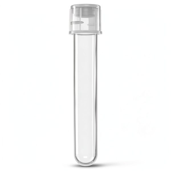 Globe Scientific Culture Tube 5mL 12x75mm Polystyrene Snap Cap Sterile-0