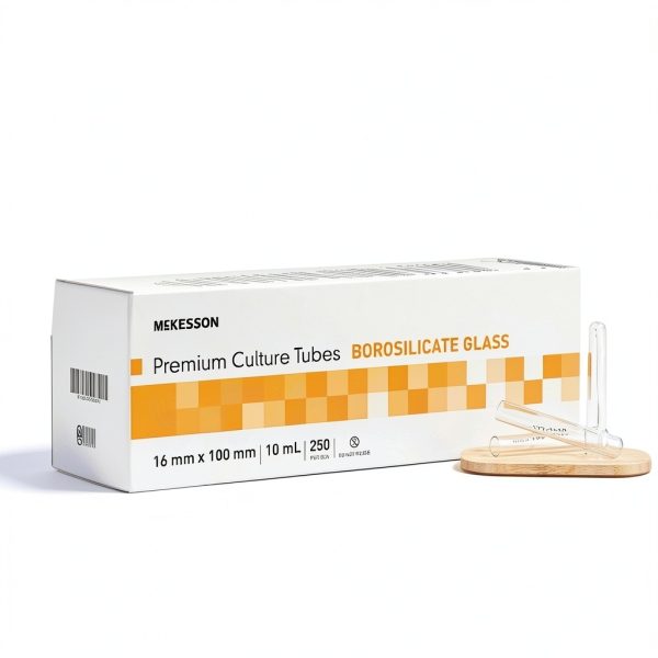 McKesson Glass Culture Tubes Borosilicate Polished Rims 250 Count-4