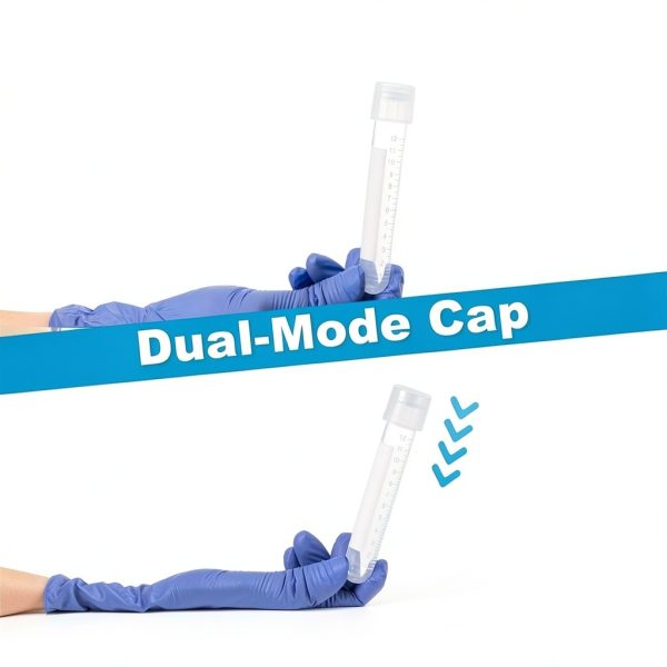 Culture Tube 14ml Sterile Dual Cap BIOLOGIX 17×100mm 1000 pcs-5